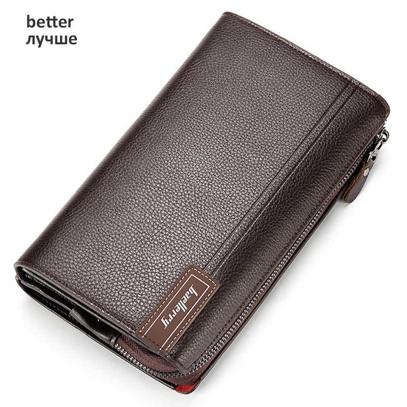 Lkblock Baellerry Men Clutch Bag - Large Capacity Multifunction Wallet for Men