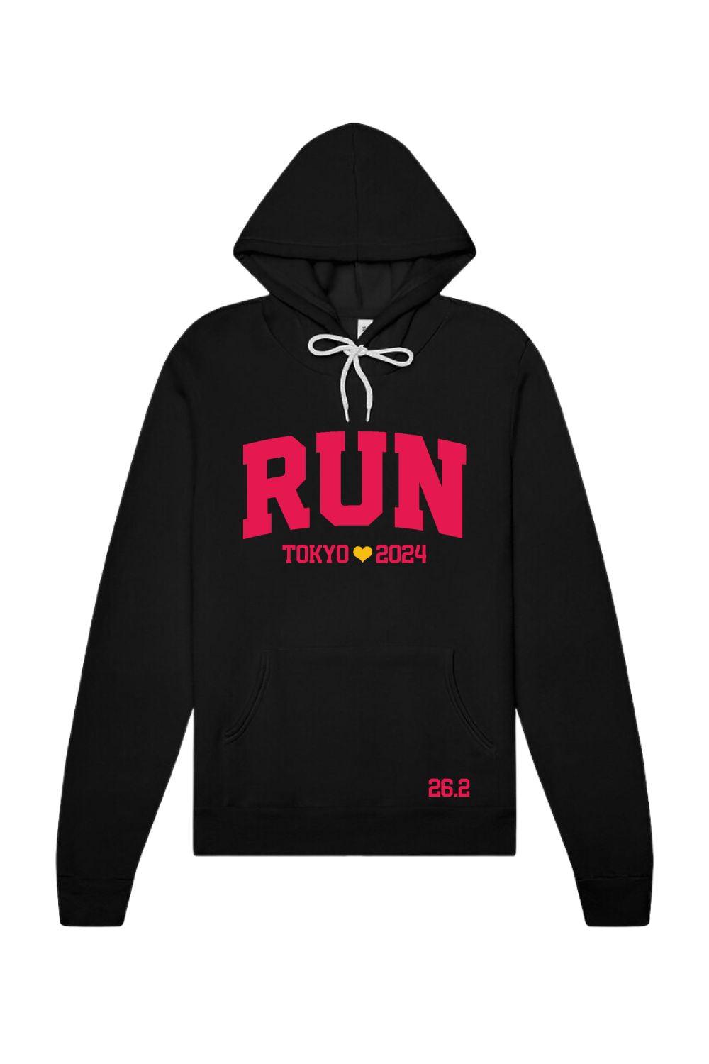 Run Tokyo Hoodie - Unisex Marathon Race Hoodie