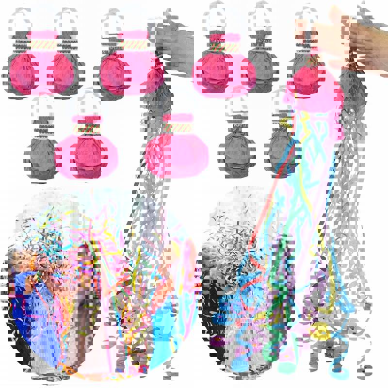 Party Popper Hand Throw Streamer Confetti Decoration Paper for Wedding Celebration