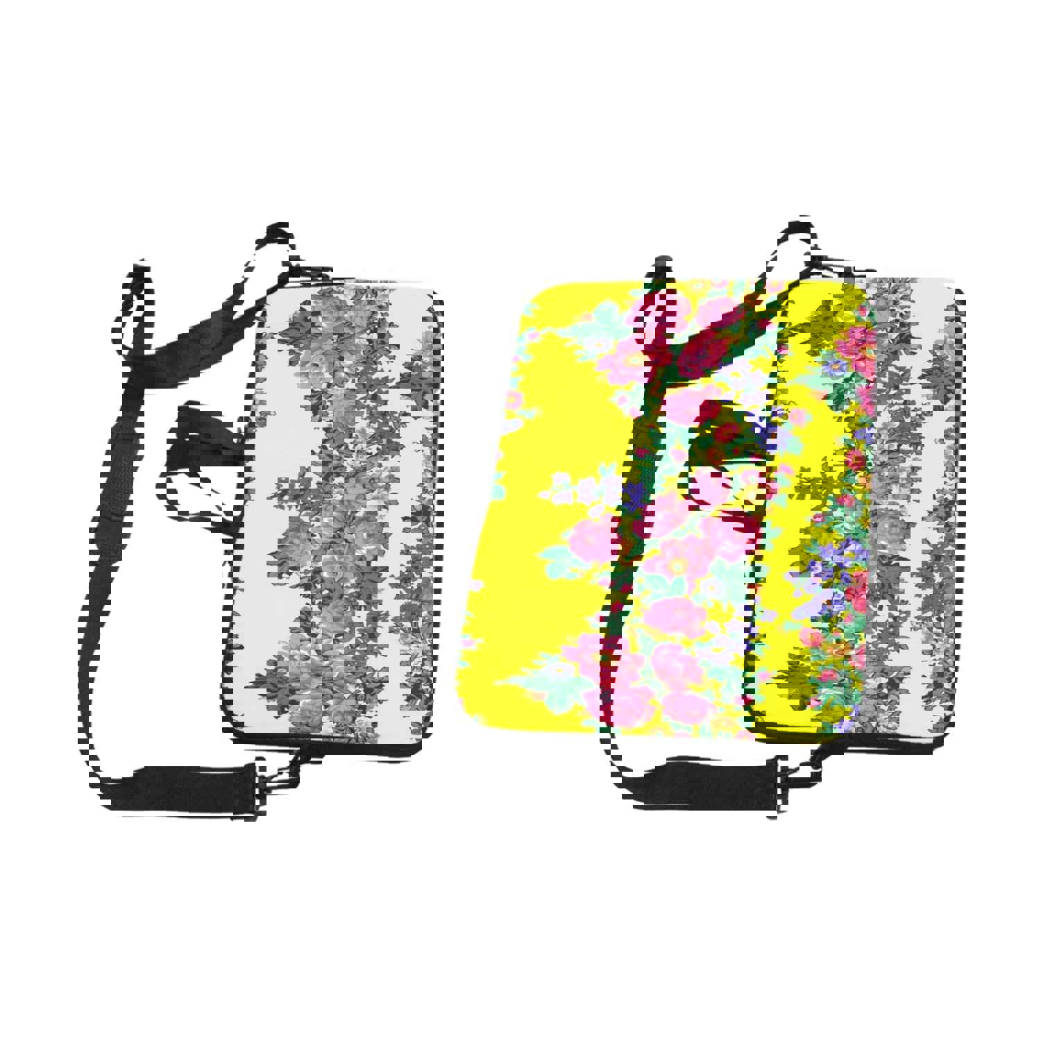 Kokums Revenge Yellow Laptop Handbags 13 - Lightweight & Water-Resistant Neoprene