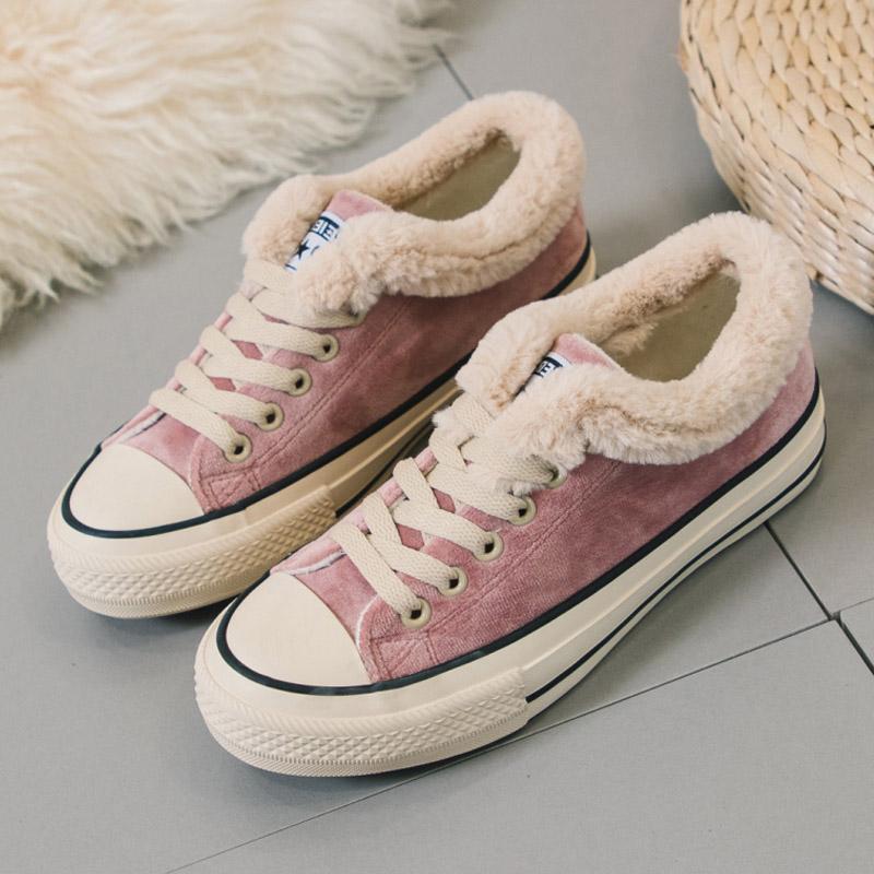 Women's Velvet Canvas Shoes - Buy 2, Second One 10% Off