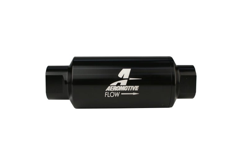 Aeromotive In-Line Fuel Filter - AN-10 - Black - 100 Micron