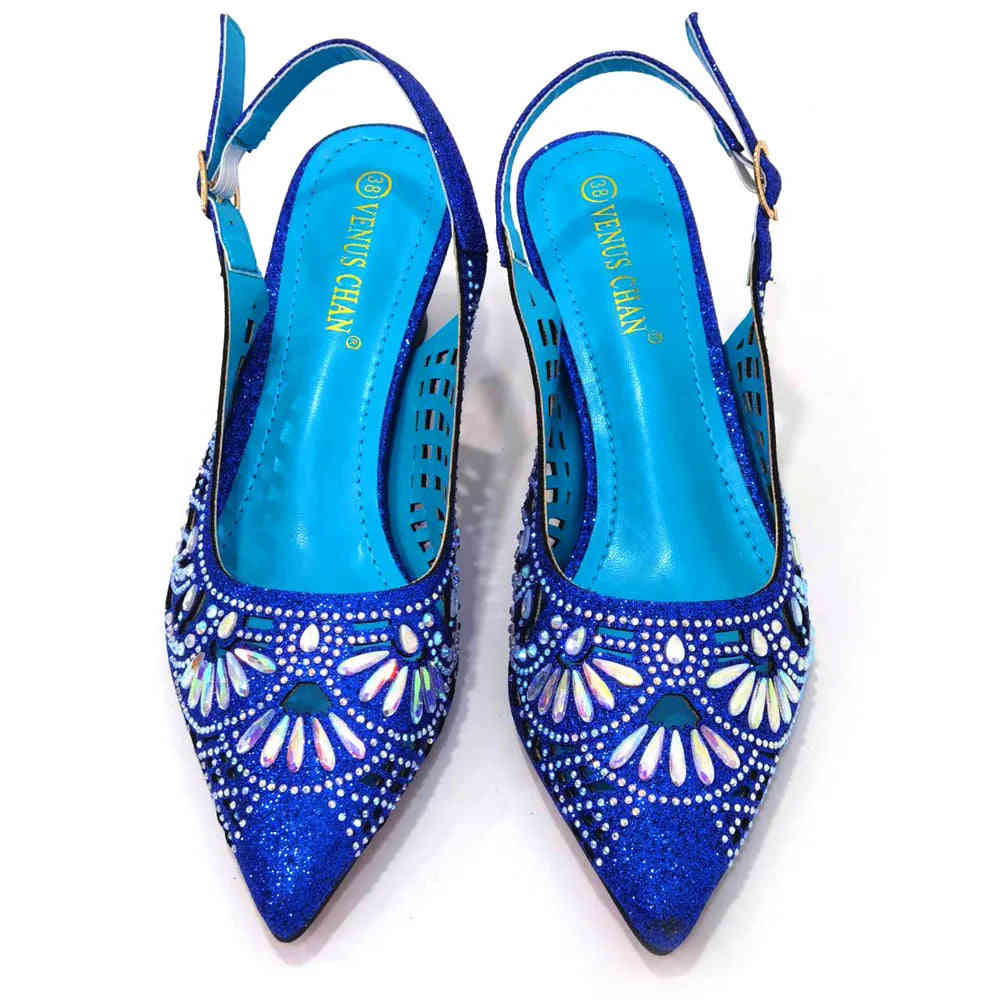 Italian Design Wine Large Capacity Fashion Shoulder Bag with High Heels