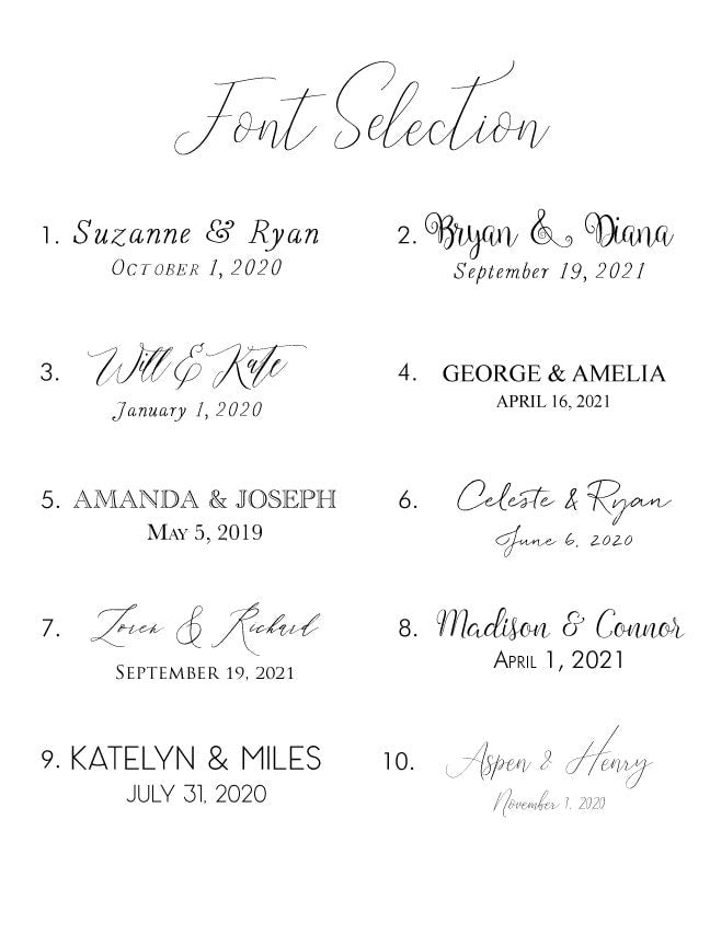 Signature Pine Tree Guestbook for Weddings - Rustic & Boho Alternative Guest Book