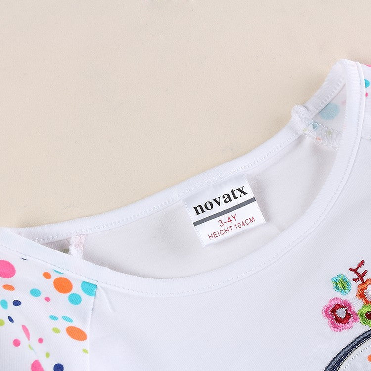 Nova Brand Long Sleeve Girl Dress for Kids - Summer Party Dress