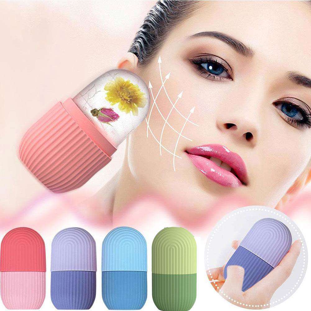 Silicone Ice Cube Tray Mold for Face Beauty Lifting and Skin Care