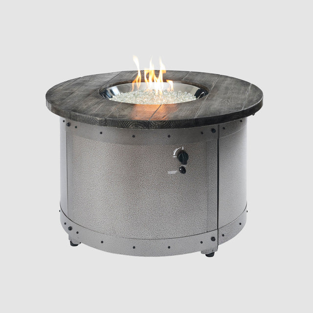 Outdoor Greatroom Company Edison Round Gas Fire Pit Table