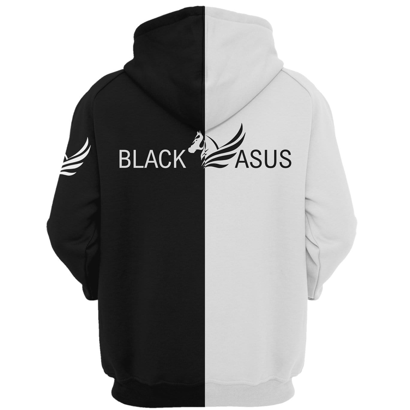 Black & White Asus Hoodie - Premium Streetwear