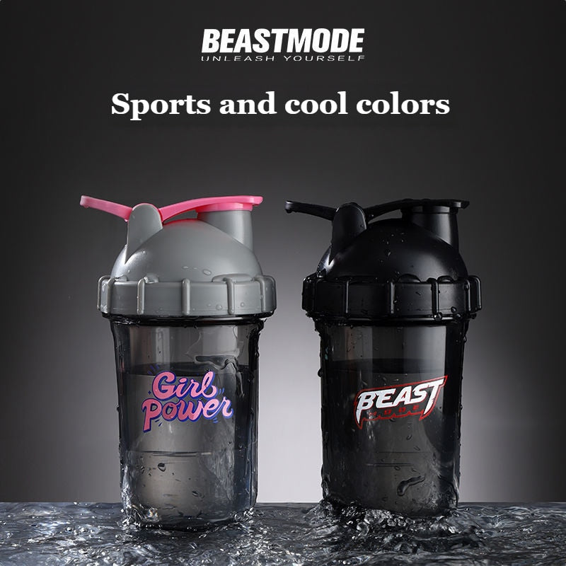 2022 New Fitness Protein Shaker Water Bottle - Ultimate Sports Cup for Workouts