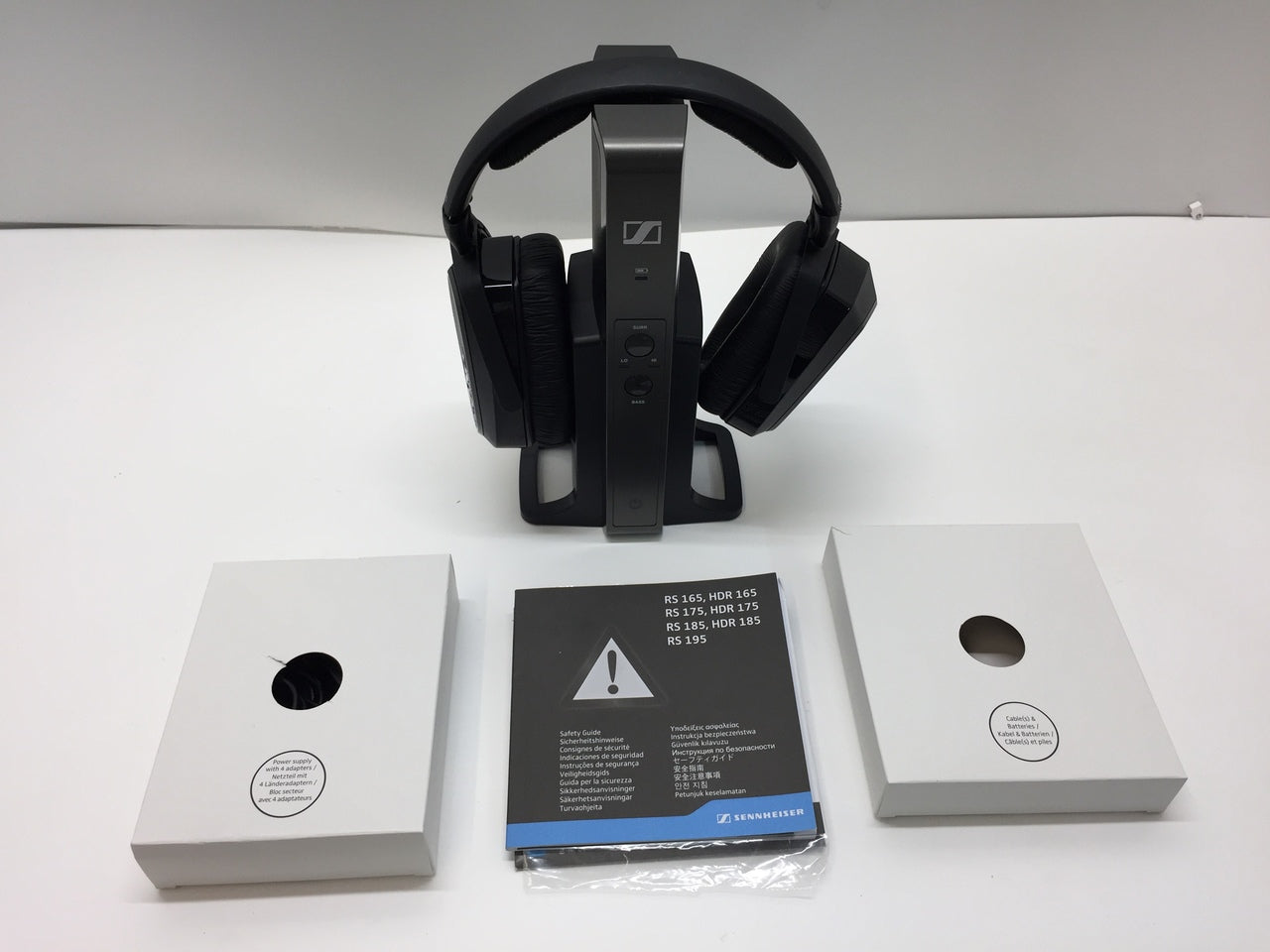 Sennheiser RS175 TV/HiFi Digital Wireless Headphone System Black