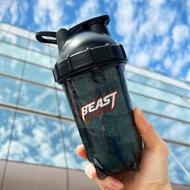 2022 New Fitness Protein Shaker Water Bottle - Ultimate Sports Cup for Workouts