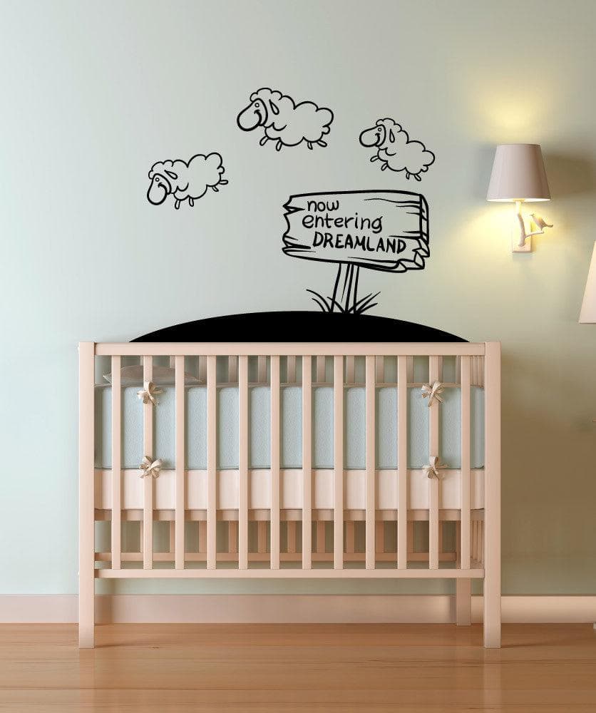 Vinyl Wall Decal Sticker Entering Dreamland #OS_MB1068