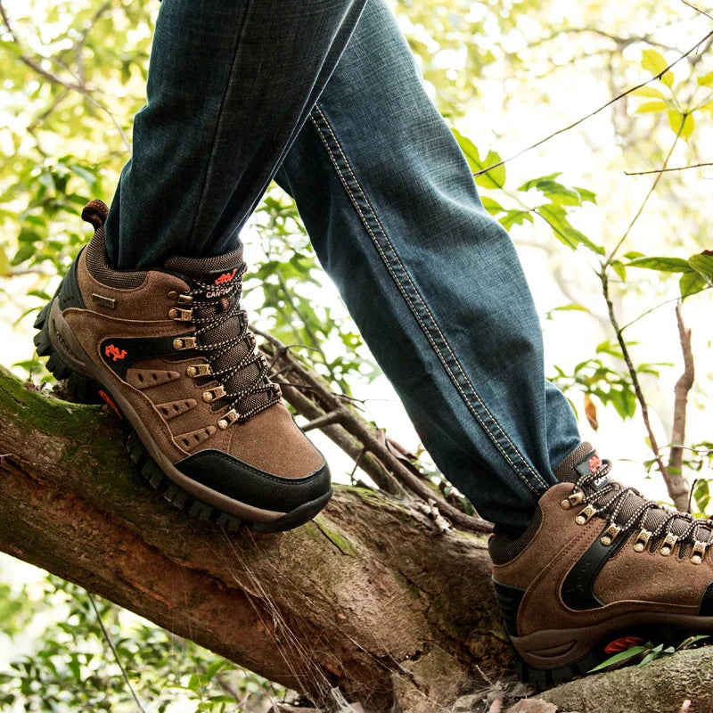 Waterproof Hiking Boots - Men's Outdoor Casual Shoes