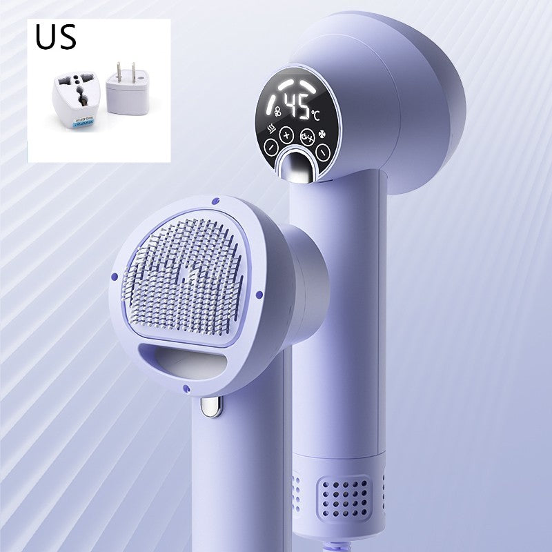 NEX Intelligent Pet Hair Dryer with Blow & Comb Function - Silent & Safe for Dogs & Cats