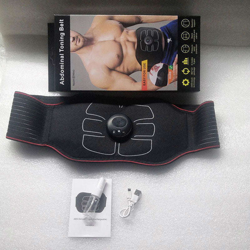ABS Stimulator, Ab Machine, Abdominal Toning Belt Workout Portable Ab Stimulator for Home & Office Fitness
