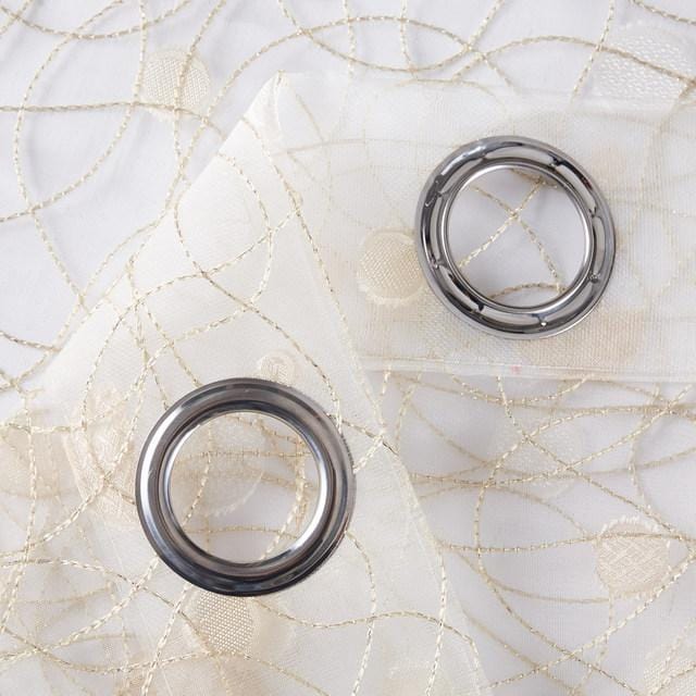 Birds Nest Beige Sheer Curtain