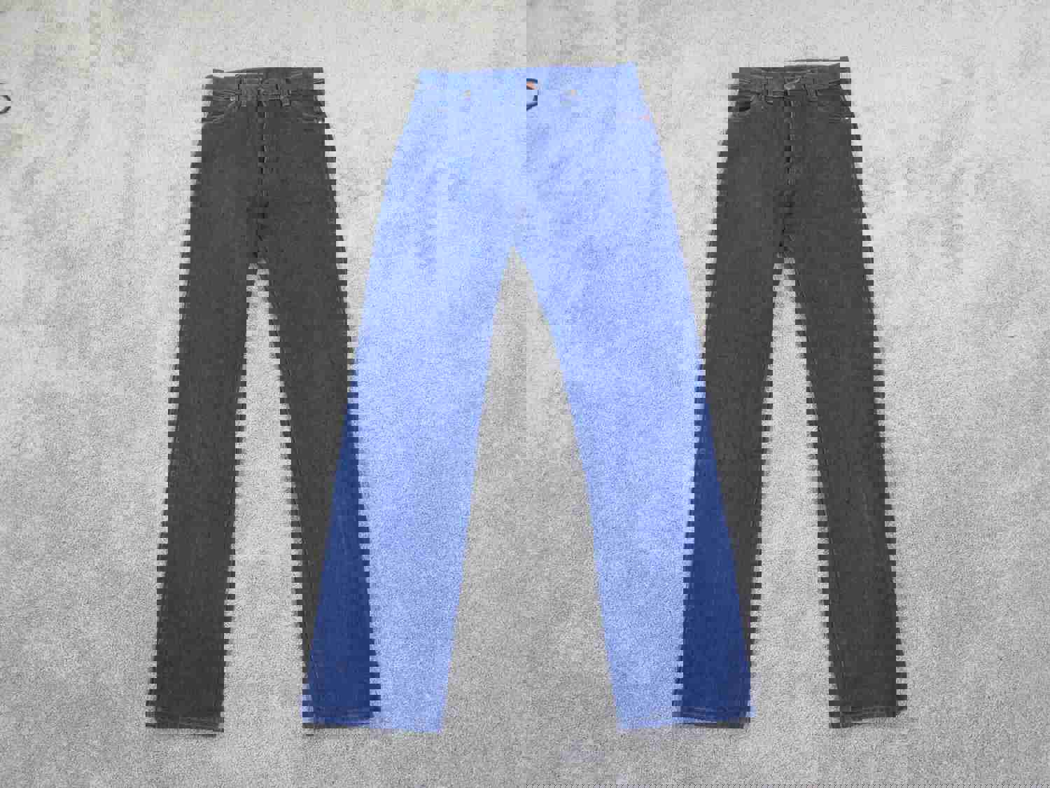 Wrangler Men's Blue Straight Leg Stretch Jeans - Size W31XL34, 100% Cotton