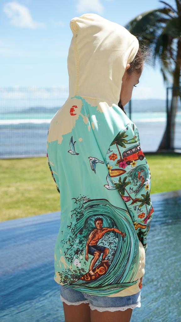 SunShine360 TODDLER Hoodie Rash Guard