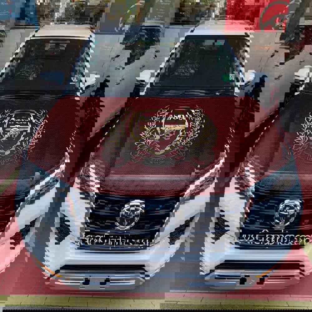 Arsenal Itasha Car Vinyl Hood Wrap Decal Sticker