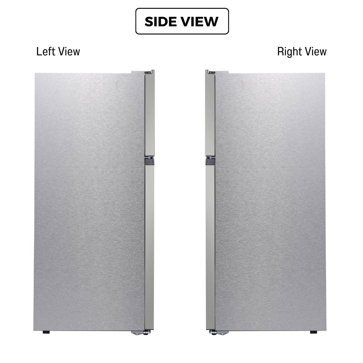 21 cf Stainless Top Mount Refrigerator-Freezer with Ice Maker