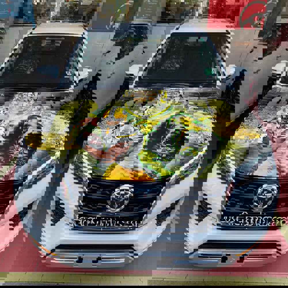 Green Bay Packers Itasha Car Vinyl Hood Wrap Decal Sticker