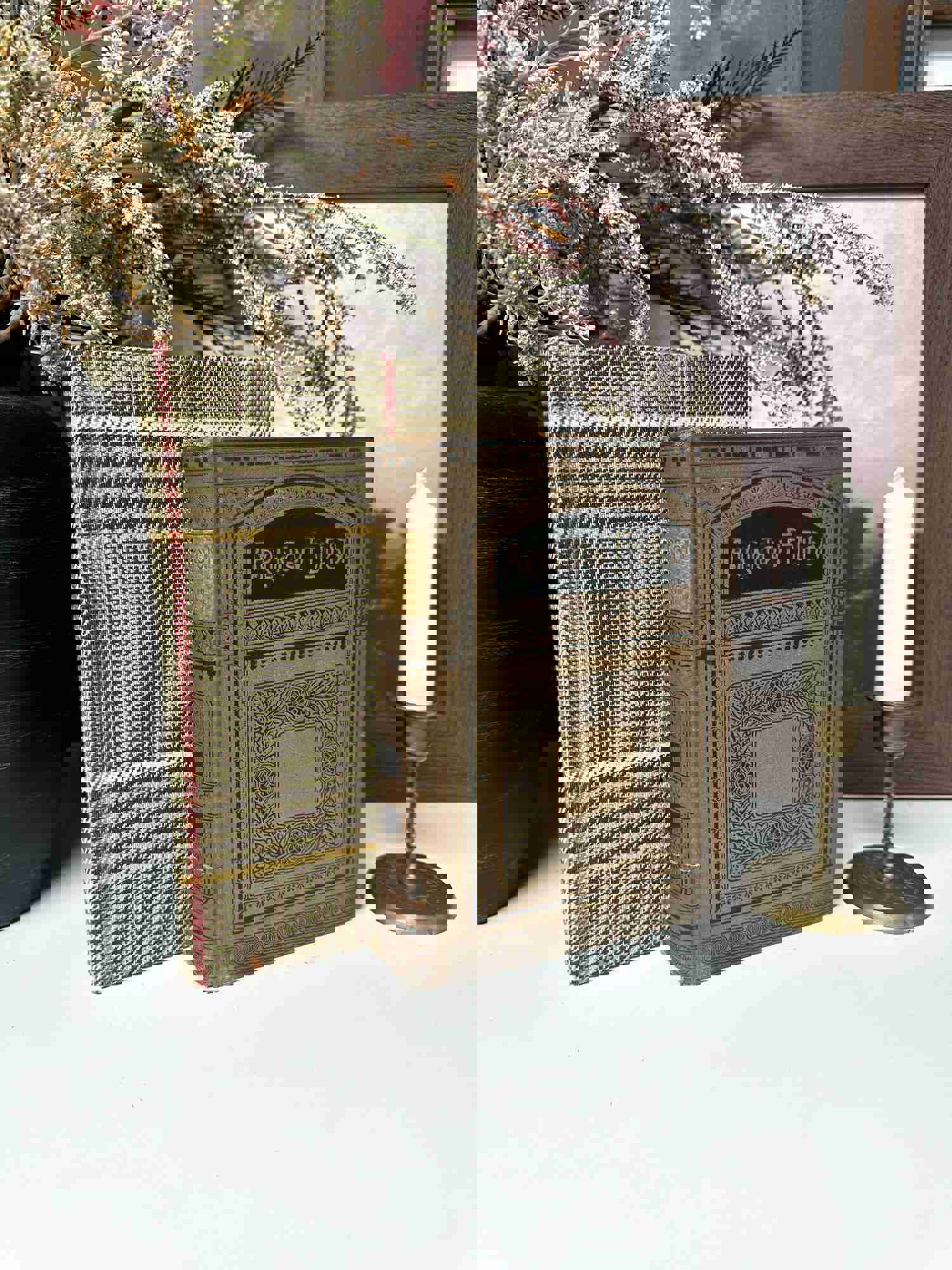 Brown Decorative Book Set for Home Decor