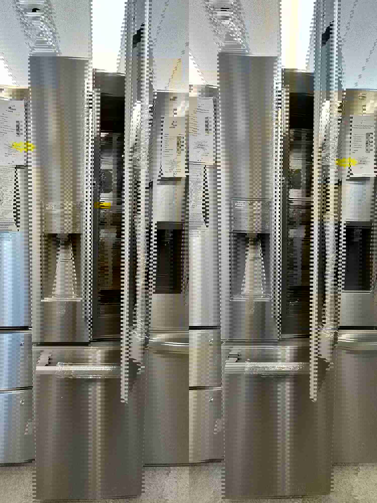 LG STUDIO 24 cu. ft. Smart InstaView® Door-in-Door® Counter-Depth Refrigerator with Craft Ice™ Maker