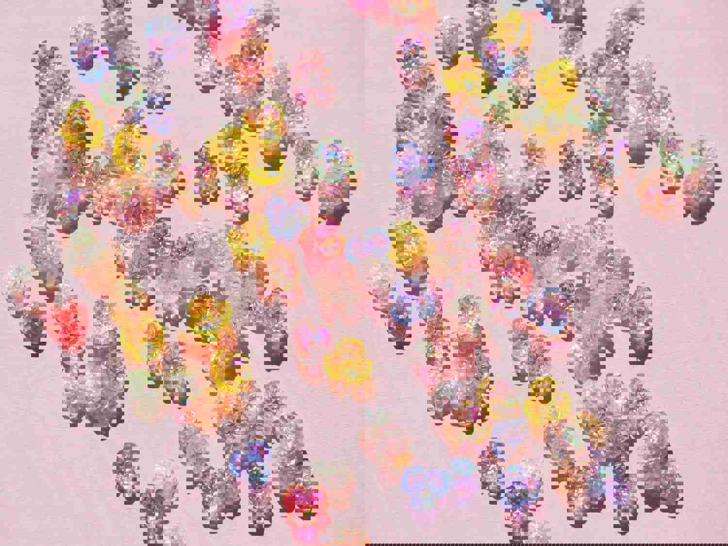 10 pcs 3D Butterfly Floral Bowtie Nail Decal - DIY Nail Art Charms for Gel Polish Design