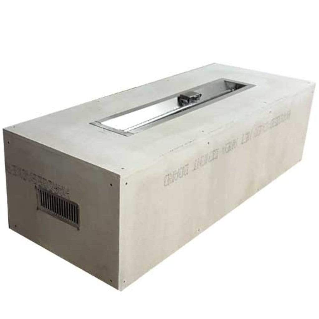 HPC 48 Rectangle Trough Burner Match-Lit Fire Pit