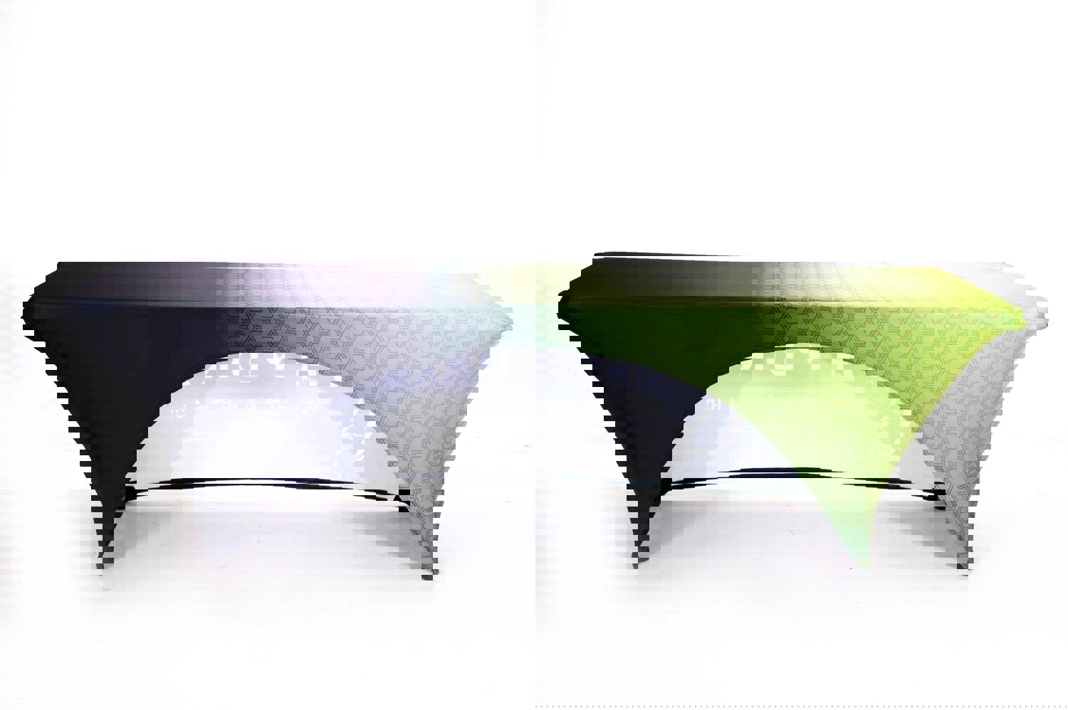 8 Custom Printed Spandex Fitted Table Cover - All Over Print