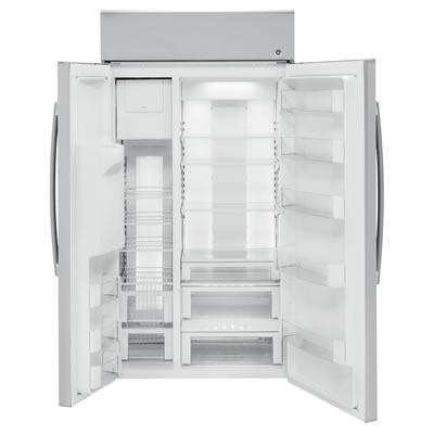 GE Profile 48-inch Side-by-Side Refrigerator with Ice and Water Dispenser