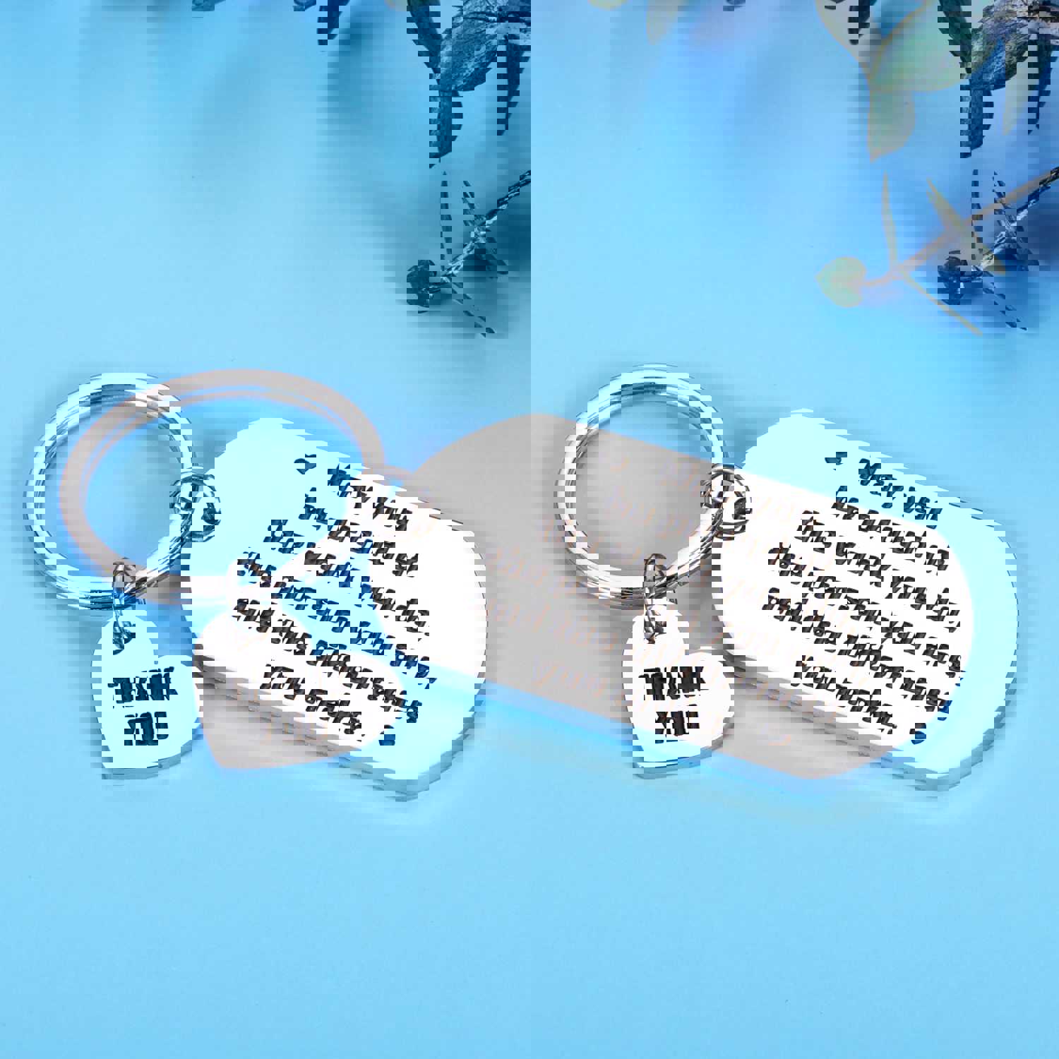 Thank You Gifts for Coworkers - Appreciation Keychain for Boss, Friends, and Colleagues