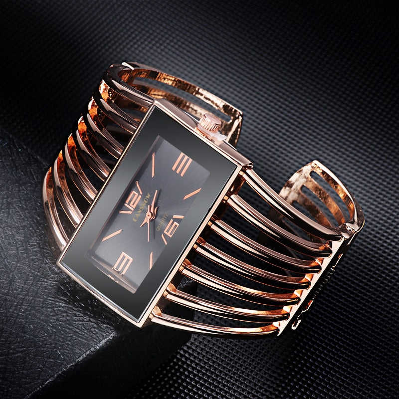 Cansnow Luxury Bangle Bracelet Watch for Women