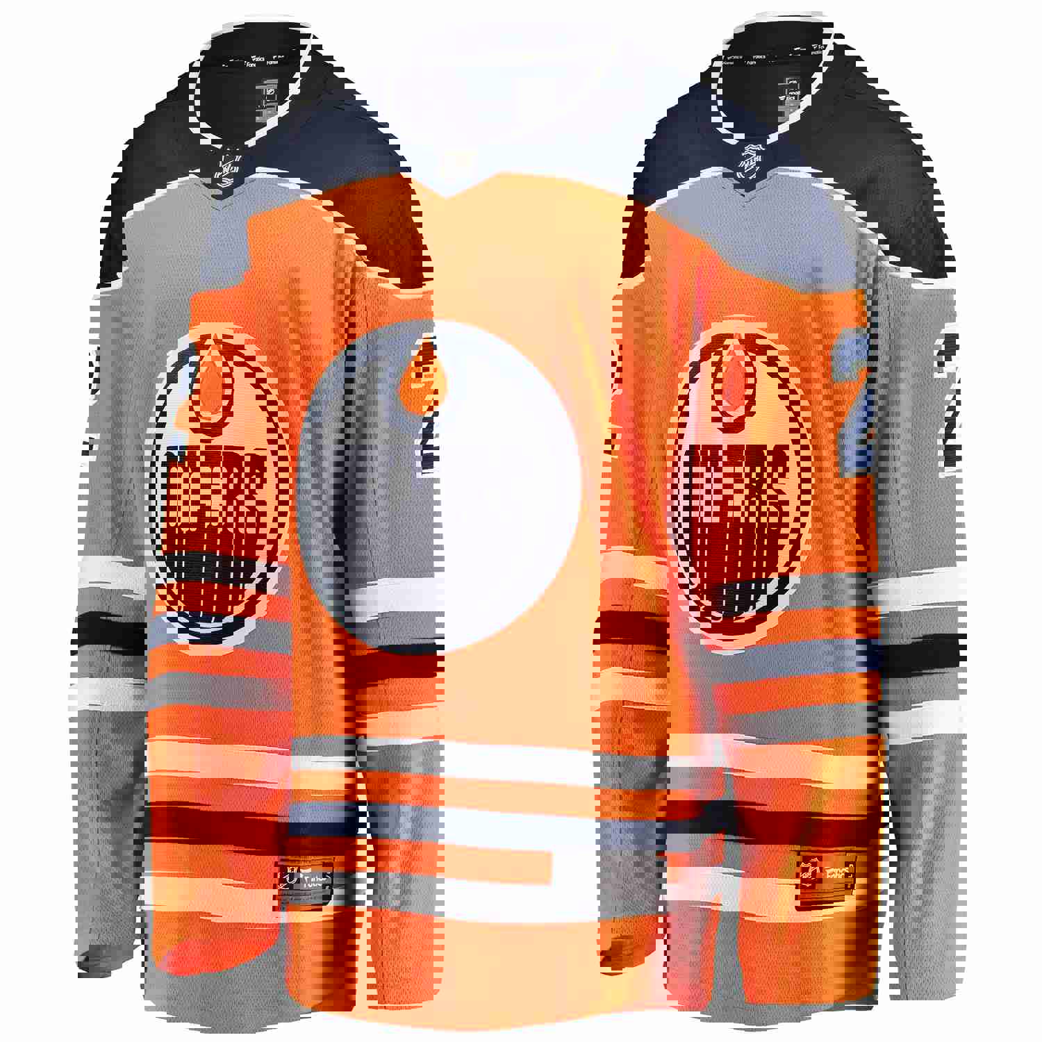 Evan Bouchard Edmonton Oilers Fanatics Branded Home Breakaway Jersey - Orange