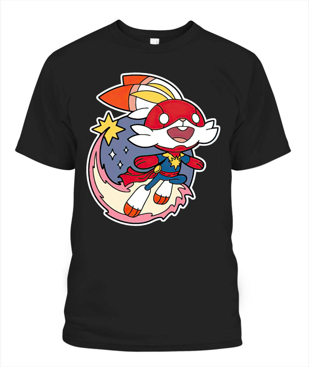 Captain Cinderace Marvel Graphic Cotton T-Shirt