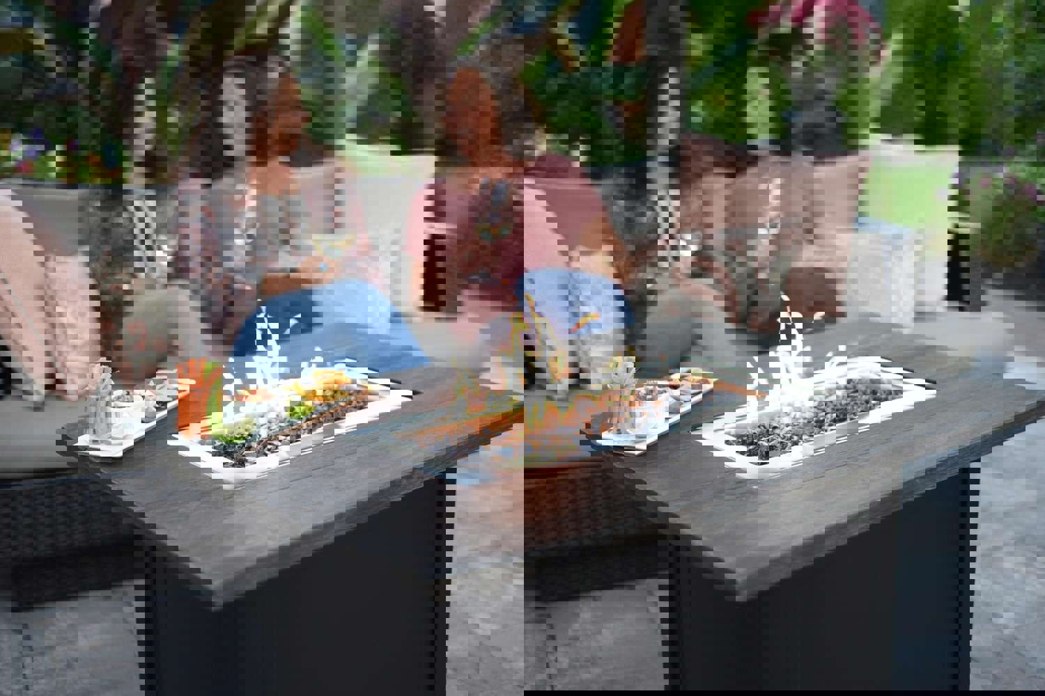 Endless Summer® LP Fire Pit - 40 x 28 Rectangular Gas Outdoor Fire Pit