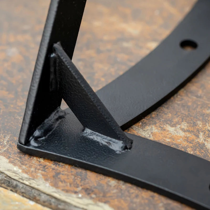 Outsunny Wood Splitter with Carbon Steel Wedge for Indoor/Outdoor Use