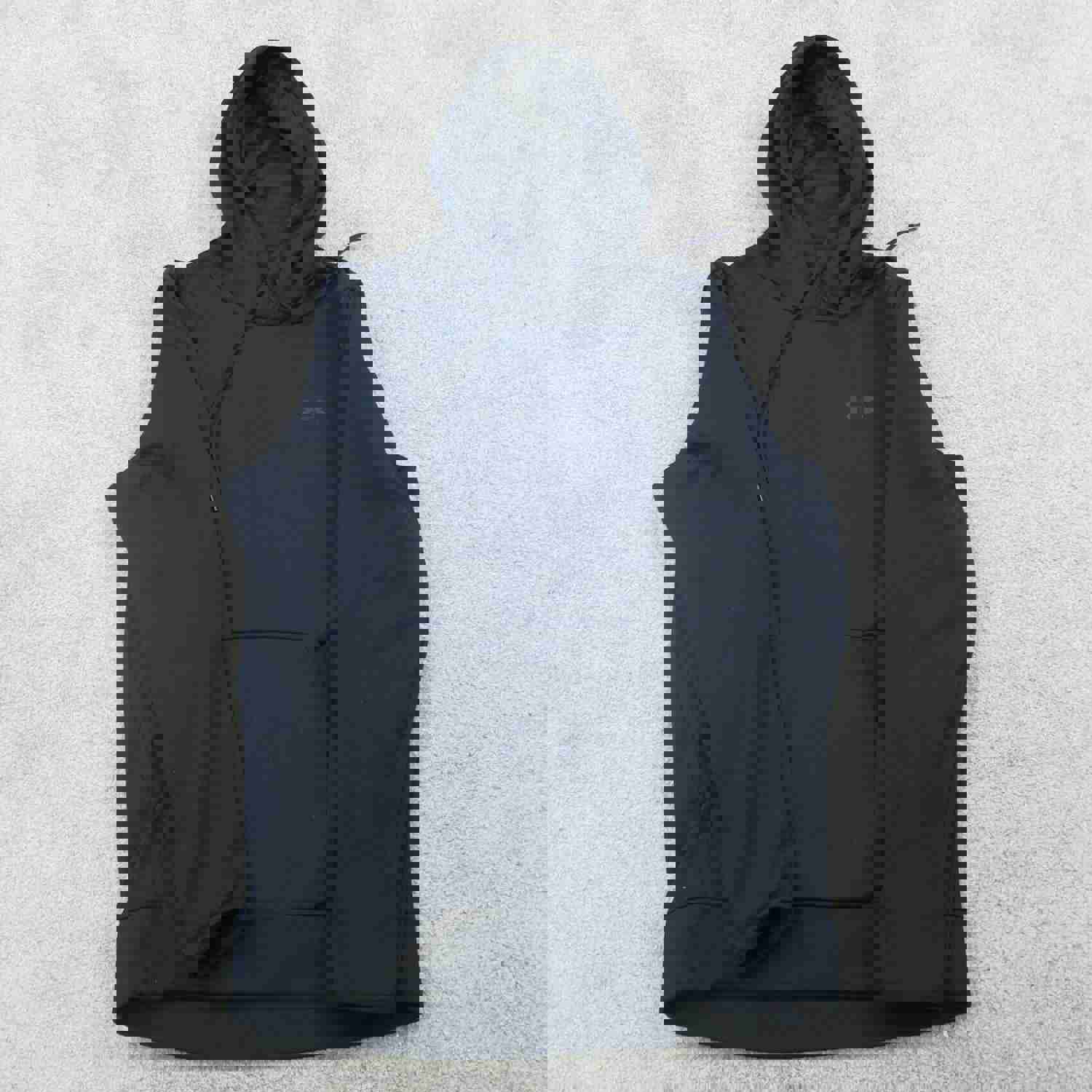 Under Armour Men's Pullover Hoodie Long Sleeve Drawstring Cold Gear Black Size SM