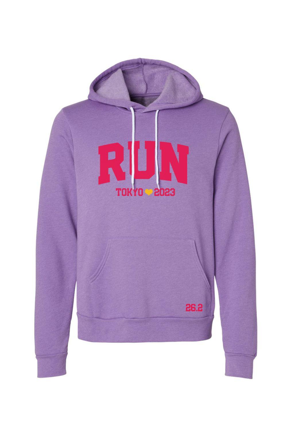 Run Tokyo Hoodie - Unisex Marathon Race Hoodie