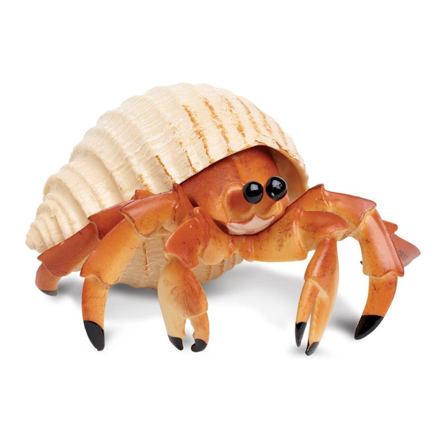 Hermit Crab Toy Figurine