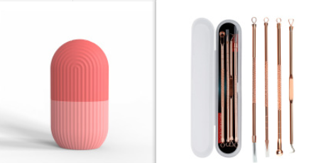 Silicone Ice Cube Tray Mold for Face Beauty Lifting and Skin Care