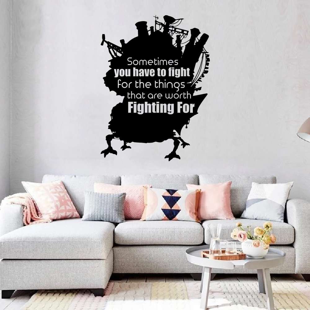 Various Quotes Vinyl Wall Art Sticker Decal - Spirited Away Inspired