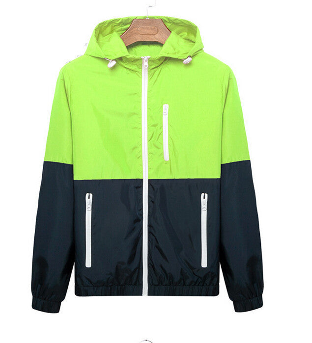Men's Summer Thin Jackets - 2015 New Spring Summer Windbreaker Sports Jacket