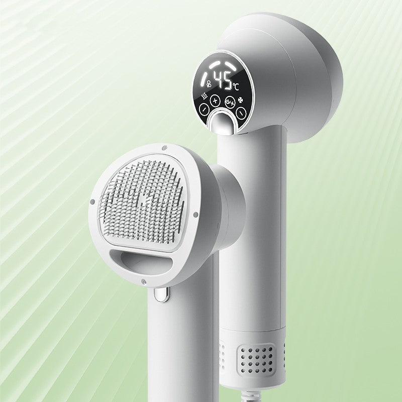 NEX Intelligent Pet Hair Dryer with Blow & Comb Function - Silent & Safe for Dogs & Cats