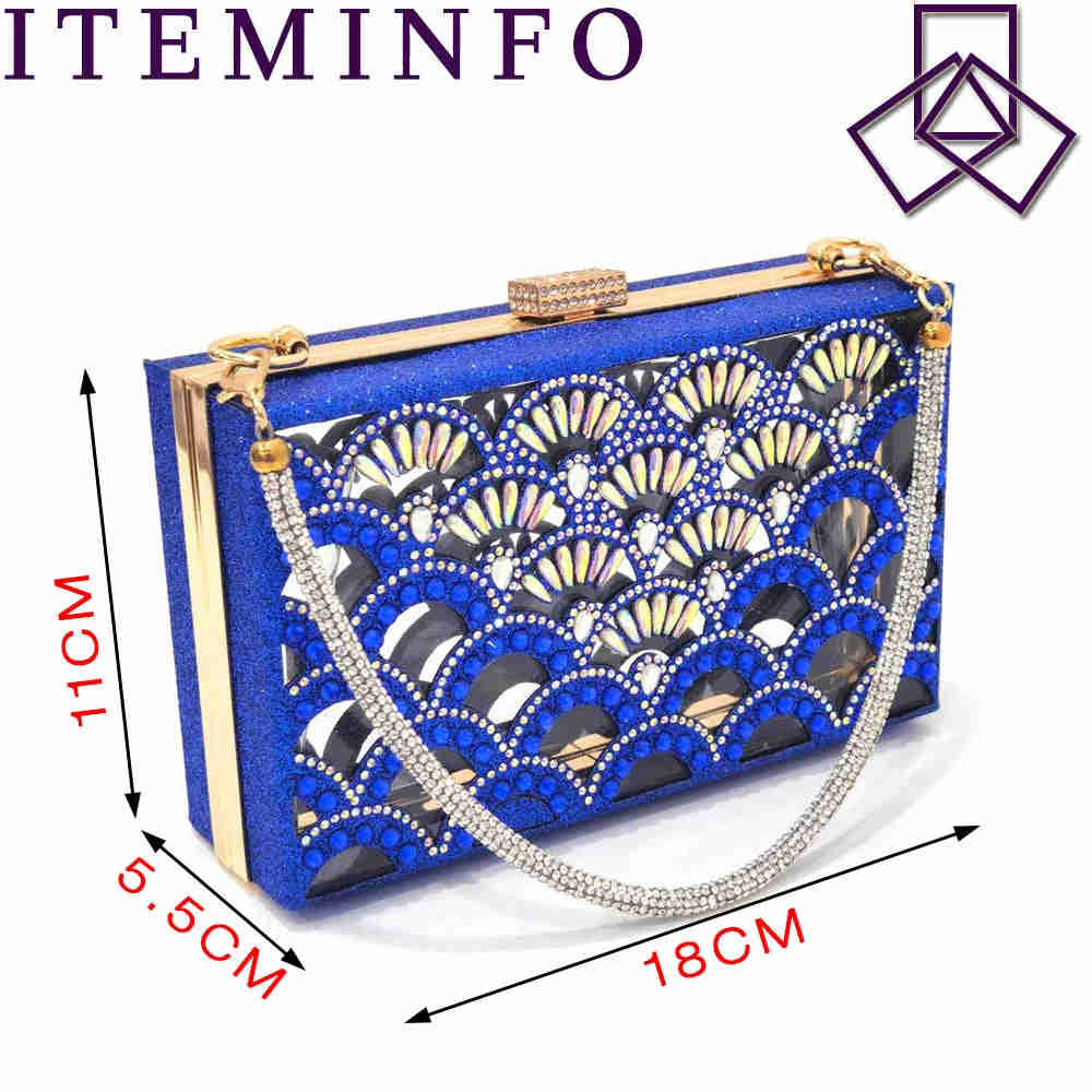 Italian Design Wine Large Capacity Fashion Shoulder Bag with High Heels