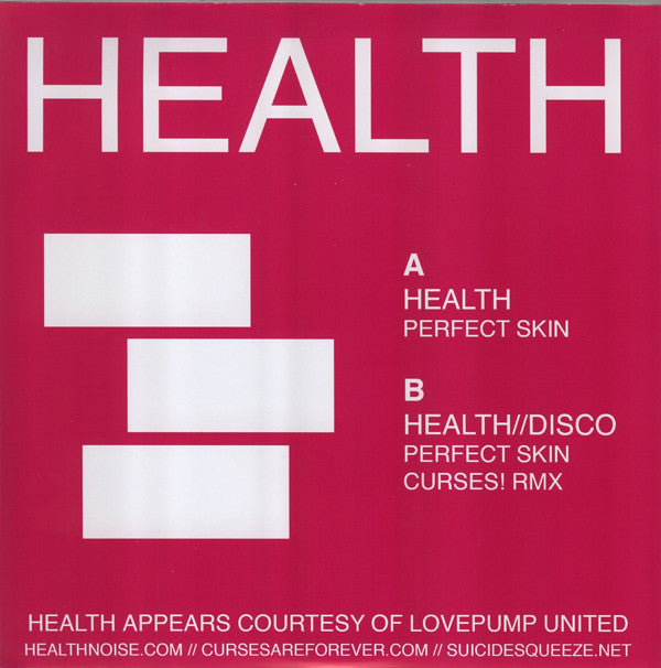 HEALTH (2) - Perfect Skin Vinyl Record