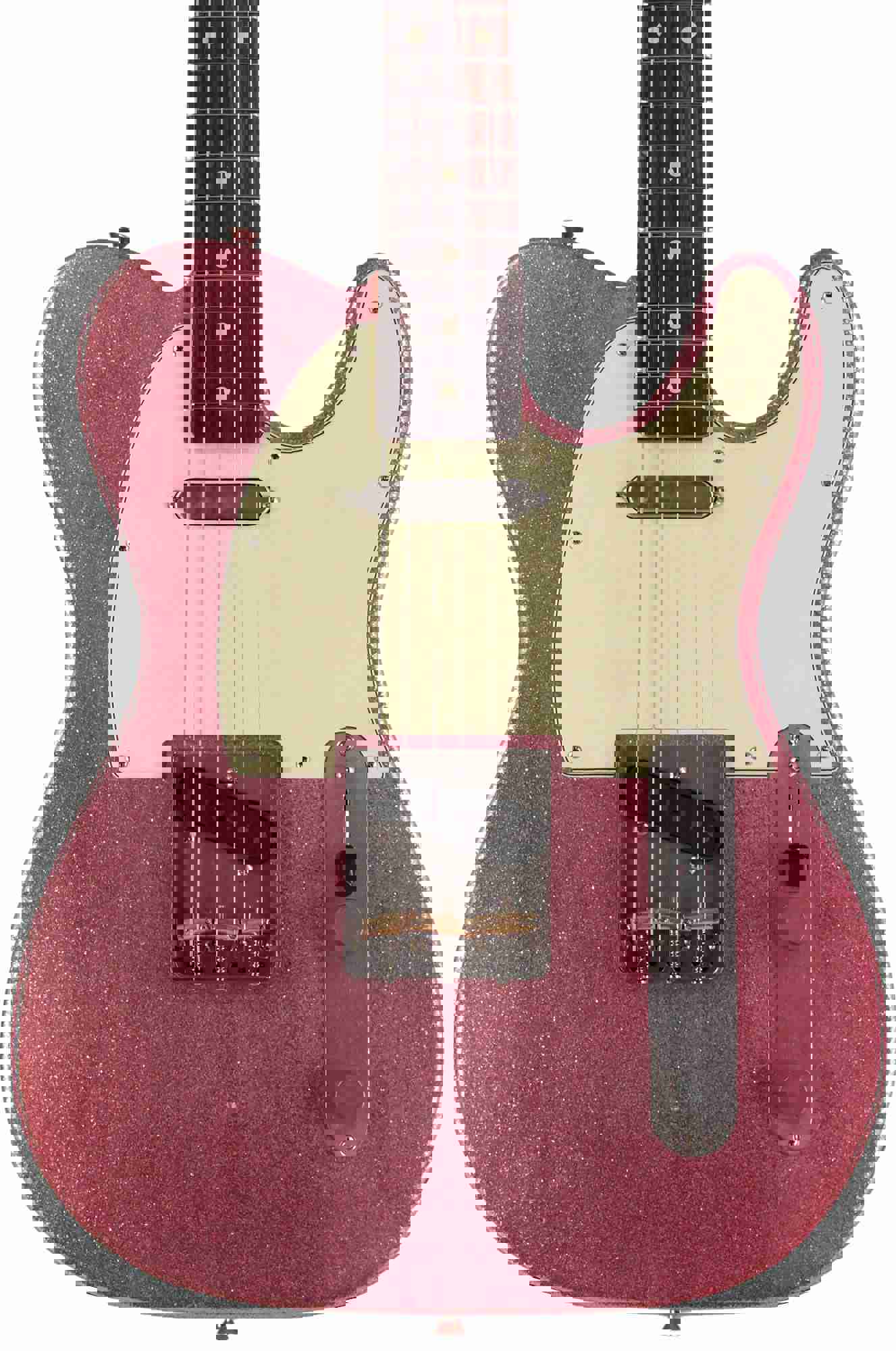 Nash T-63 Guitar, Vintage Pink Sparkle, Light Aging - Premium Telecaster Style
