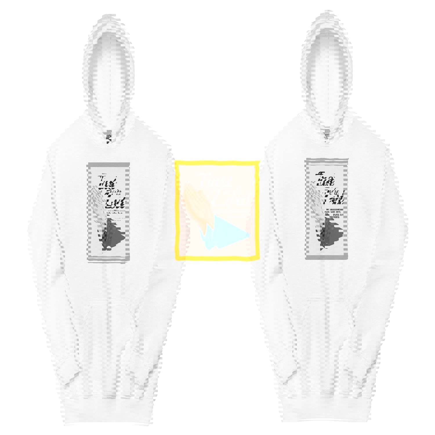 F&H Christian Trust In The Lord Women's Hoodie - Soft & Stylish