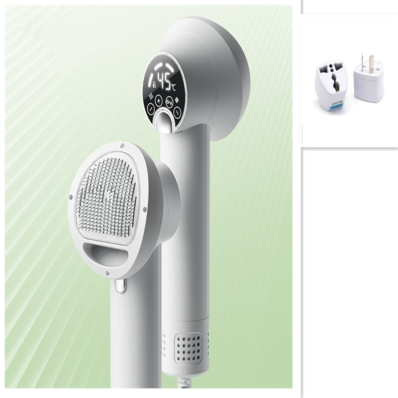 NEX Intelligent Pet Hair Dryer with Blow & Comb Function - Silent & Safe for Dogs & Cats