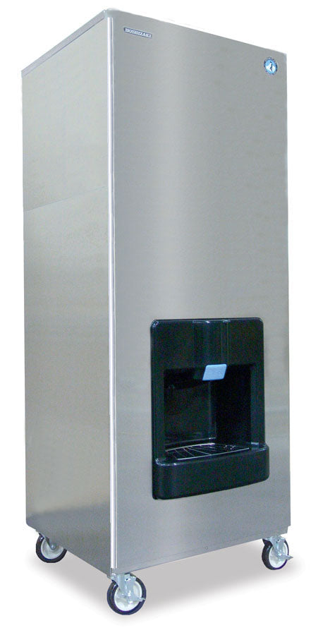 Hoshizaki DKM-500BWJ 30" Wide Water-Cooled Crescent Cuber Ice Maker with Built-In Storage Bin